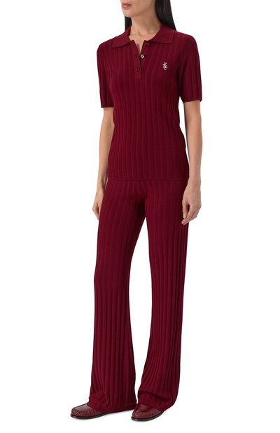 Брюки из вискозы SPORTY AND RICH, арт. PA04975326RE02_001, фото 2