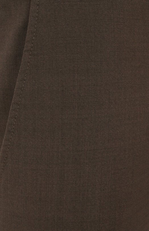 Шерстяные брюки Canali V1659/AR05087 Коричневый  V1659/AR05087 Фото 6