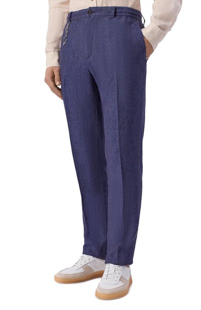 Льняные брюки PAUL&SHARK, арт. 25414041_001, фото 3