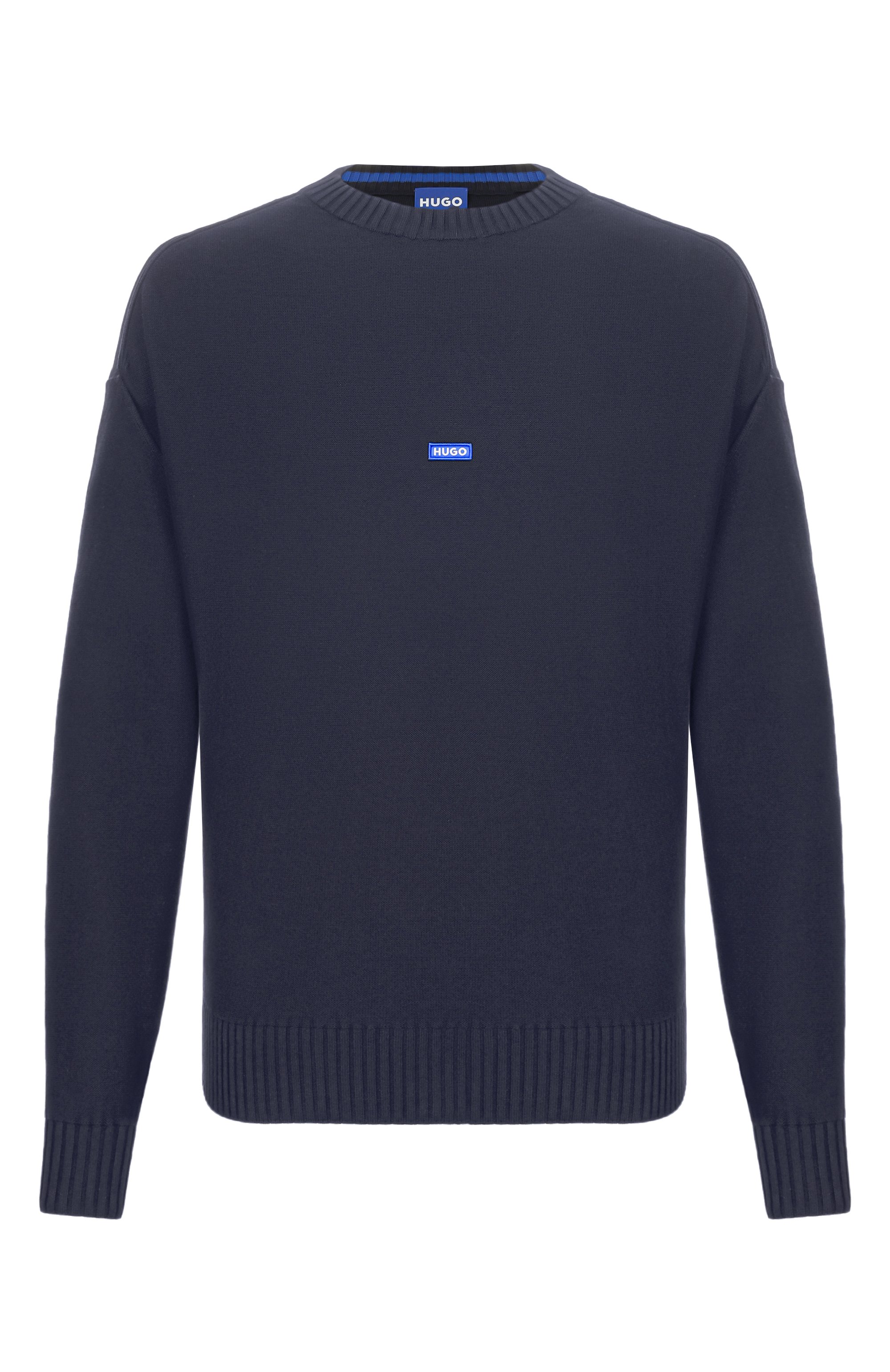 Хлопковый свитер HUGO BLUE, арт. 50553601, фото 1
