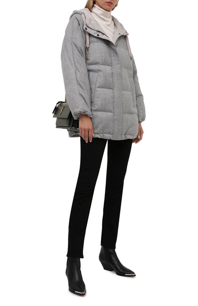 Шерстяной пуховик BRUNELLO CUCINELLI, арт. MT5972770, фото 2