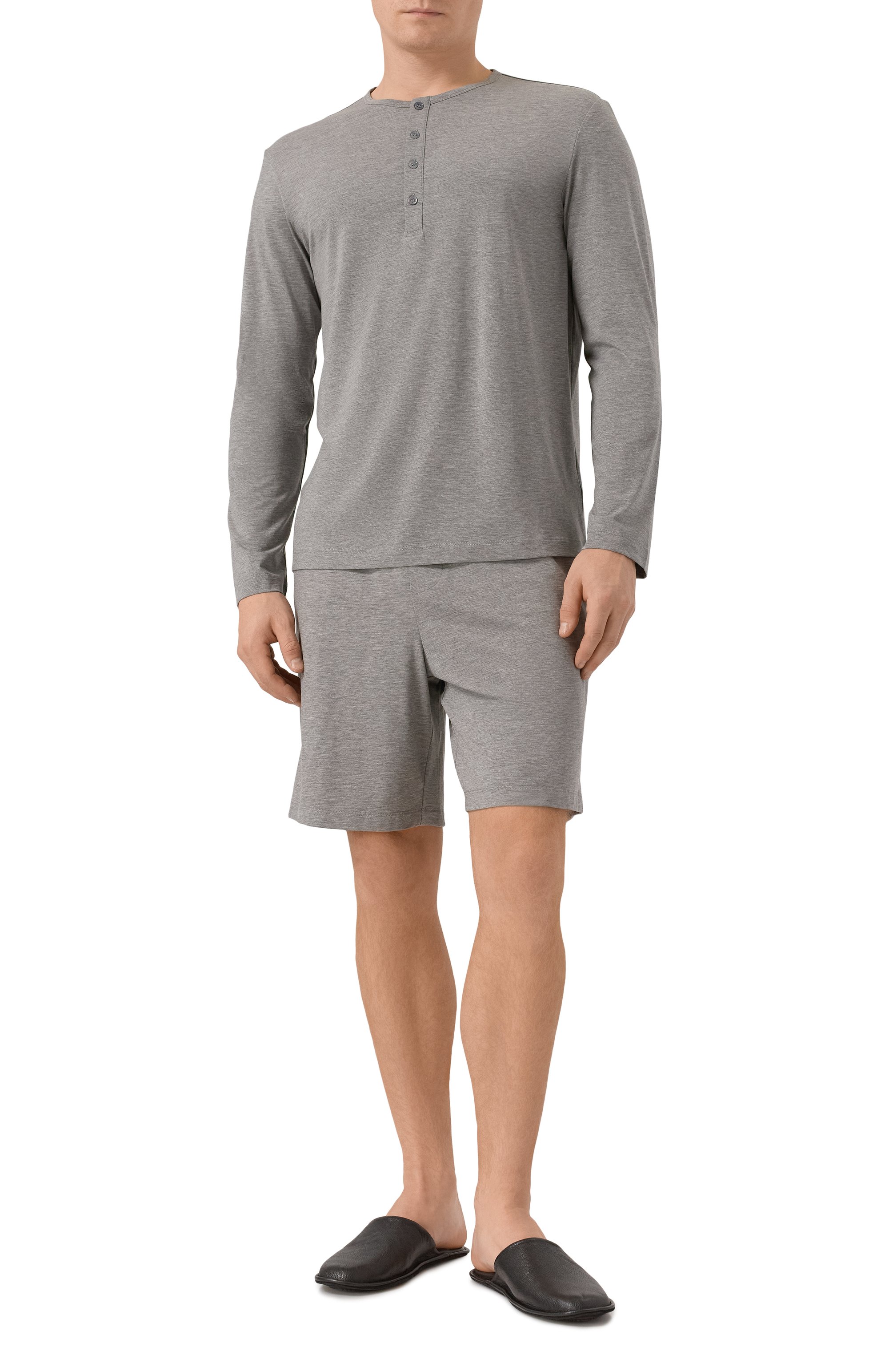 Домашний лонгслив-хенли 12 STOREEZ, арт. 129495, фото 2