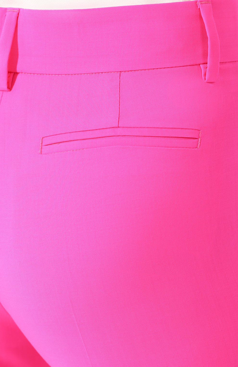 Шерстяные брюки MSGM фуксия цвета по цене 25750 руб., арт. 2841MDP21 207118, фото 5 Шерстяные брюки MSGM, арт. 2841MDP21 207118, фото 5