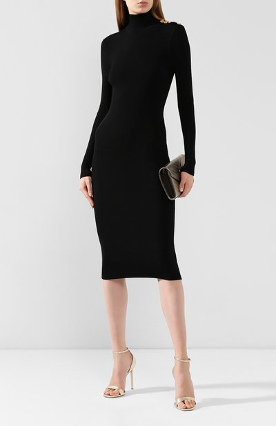 Шерстяное платье ALEXANDRE VAUTHIER, арт. 194KDR1154 0194-1168, фото 2