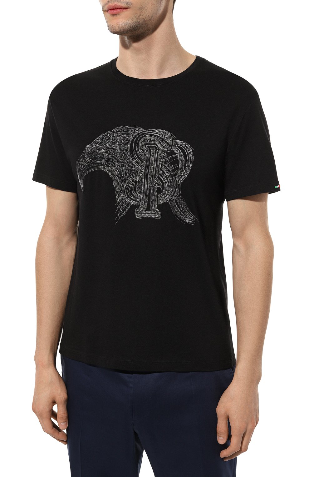 Хлопковая футболка STEFANO RICCI, арт. MNH3302610/803, фото 3