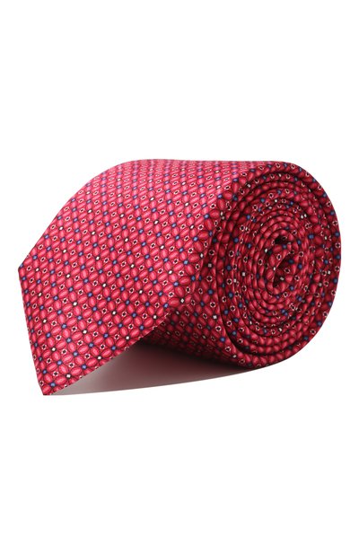 Мужской шелковый галстук CANALI, арт. 18/HS03448