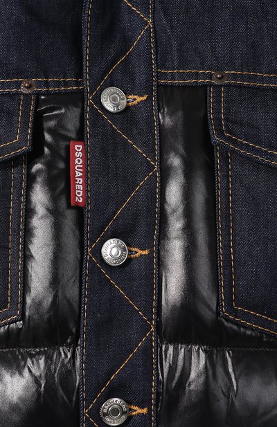 Комбинированная куртка DSQUARED2, арт. S74AM0943/STN881, фото 5