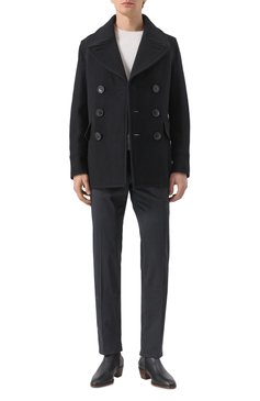 Мужские кожаные сапоги VALENTINO черного цвета, арт. 6Y2S0J27/DQX | Фото 2 (Подошва: Плоская; Драгоценные камни: Проставлено; Каблук высота: Высокий; Материал внешний: Натуральная кожа; Материал внутренний: Натуральная кожа; Материал сплава: Проставлено; Материал утеплителя: Без утеплителя; Мужское Кросс-КТ: Сапоги-обувь)