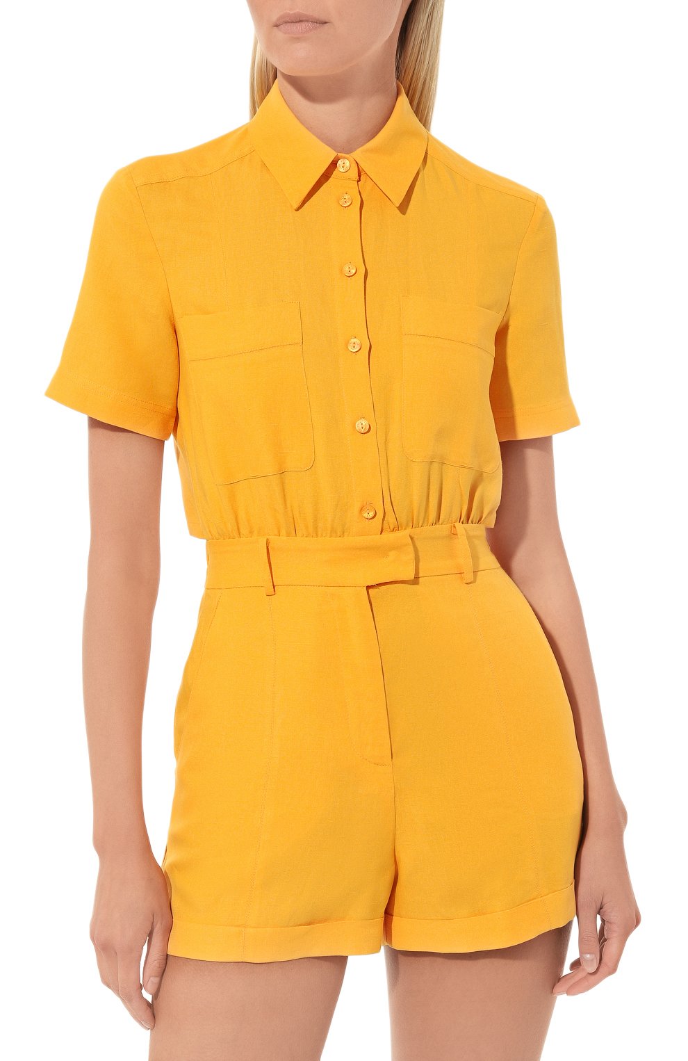 Комбинезон из вискозы и льна PATRIZIA PEPE, арт. 2T0033_A052, фото 3