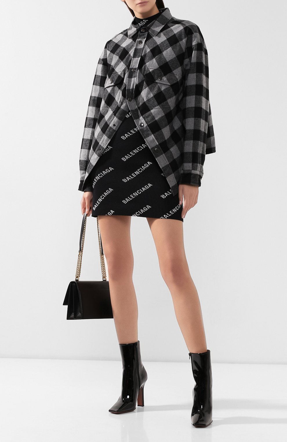 Хлопковая рубашка BALENCIAGA, арт. 583874/TFP08, фото 2