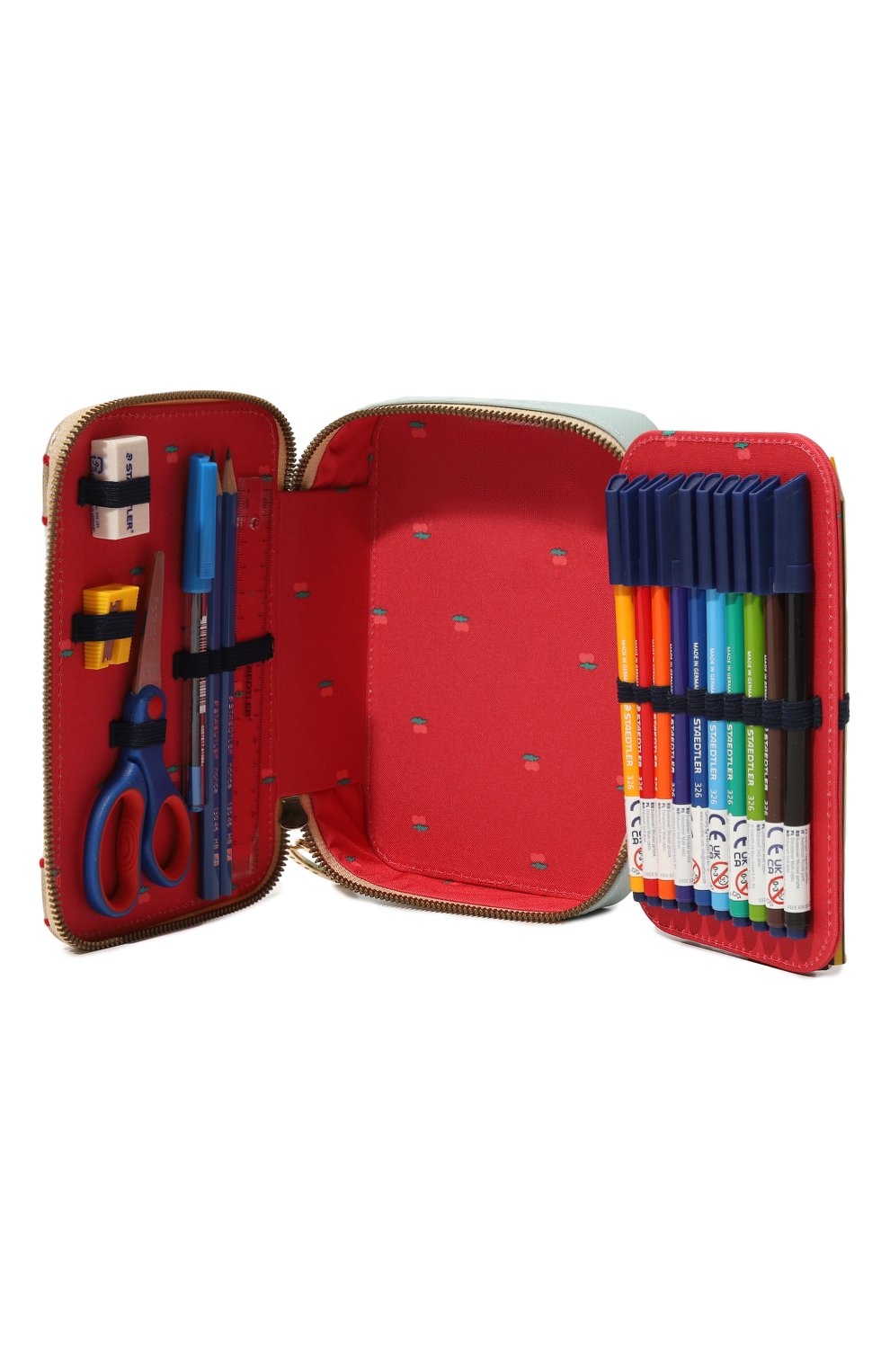 Пенал JEUNE PREMIER светло-зеленого цвета по цене 10380 руб., арт. Pf023187, фото 4 Пенал JEUNE PREMIER, арт. Pf023187, фото 4