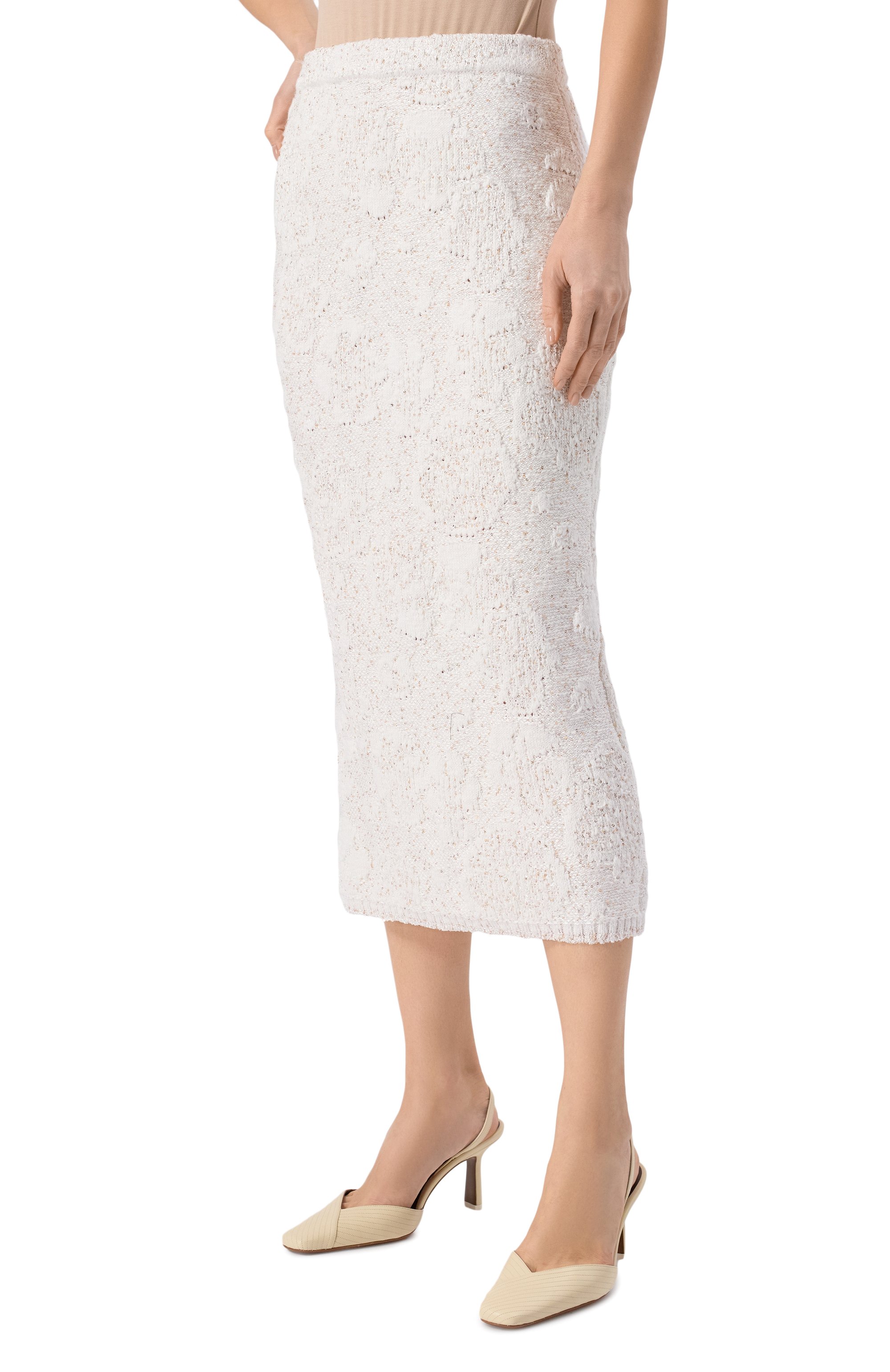 Хлопковая юбка AND THE BRAND, арт. S25-SK039-0704-100, фото 3