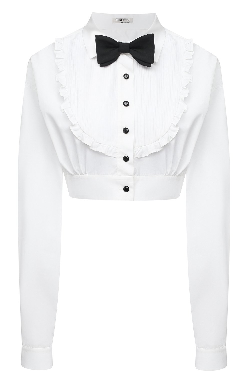 Хлопковая блузка MIU MIU, арт. MK1509-1YDM-F0009, фото 1