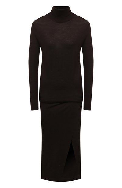 Женское платье из шерсти и шелка LORENA ANTONIAZZI, арт. A24115AM87A/2862