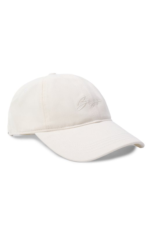 Хлопковая бейсболка BOSS 50558395 Белый 50558395