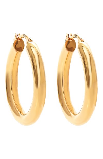 Серьги JIL SANDER золотого цвета по цене 58100 руб., арт. J11VG0001 P4865, фото 3 Серьги JIL SANDER, арт. J11VG0001 P4865, фото 3