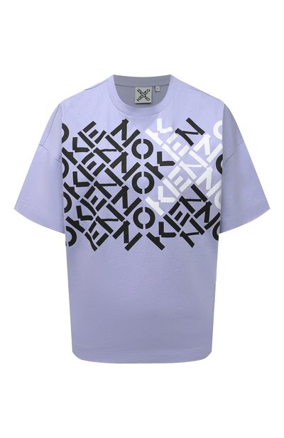 Женская хлопковая футболка kenzo sport KENZO, арт. FC52TS6844SJ