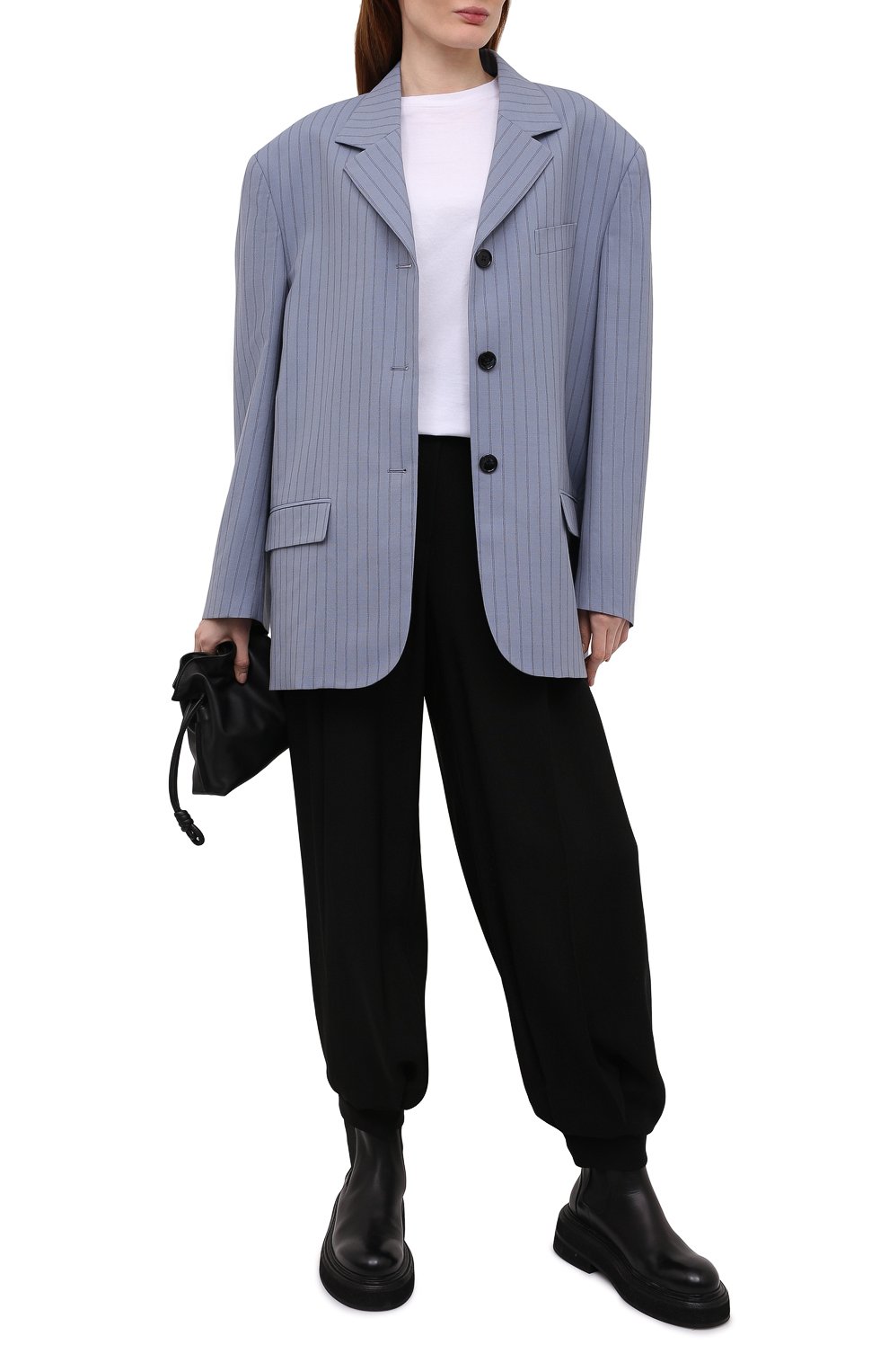 Брюки из вискозы ALEXANDRE VAUTHIER, арт. 212PA1351 1451-212, фото 2