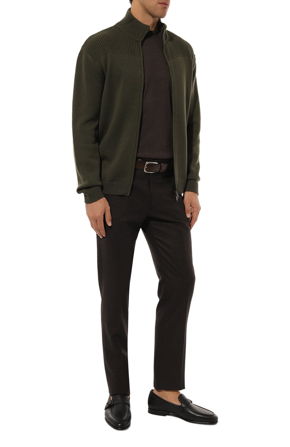 Кожаные лоферы carlos SANTONI, арт. MCNG18905SI9KMEM, фото 2