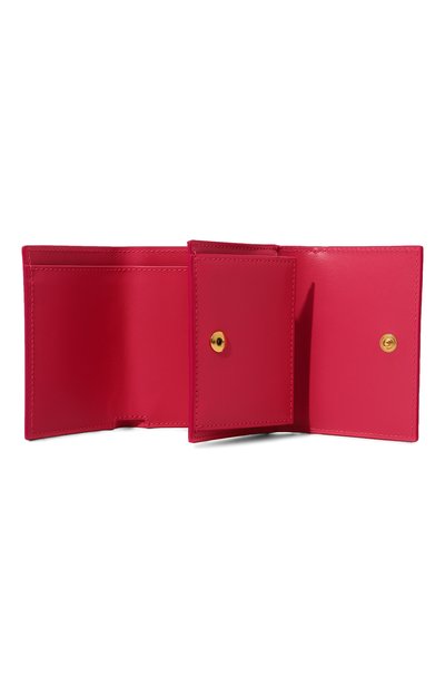 Кожаное портмоне DOLCE & GABBANA фуксия цвета по цене 33000 руб., арт. BI3276/AG081, фото 3 Кожаное портмоне DOLCE & GABBANA, арт. BI3276/AG081, фото 3