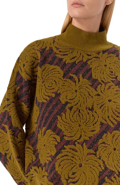 Свитер из шерсти и вискозы DRIES VAN NOTEN, арт. 011237-2731-606, фото 5