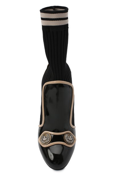 Комбинированные ботильоны vally DOLCE & GABBANA, арт. CT0623/AJ853, фото 5