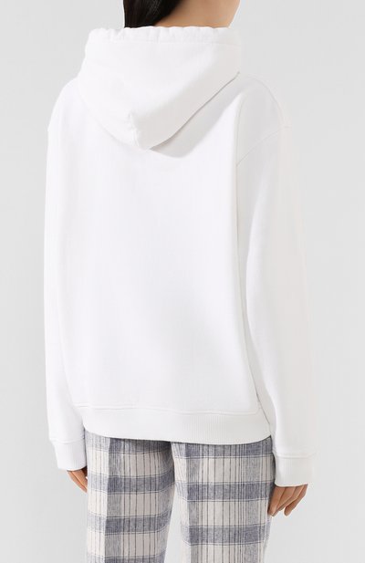 Хлопковое худи ACNE STUDIOS, арт. AI0049/W, фото 4