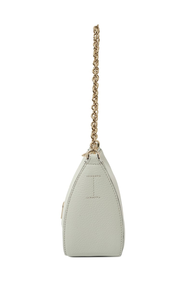 Женская сумка furla primula FURLA светло-зеленого цвета, арт. WB00903/BX2972 | Фото 4 (Размер: small; Ремень/цепочка: На ремешке; Драгоценные камни: Проставлено; Материал сплава: Проставлено; Материал: Натуральная кожа)