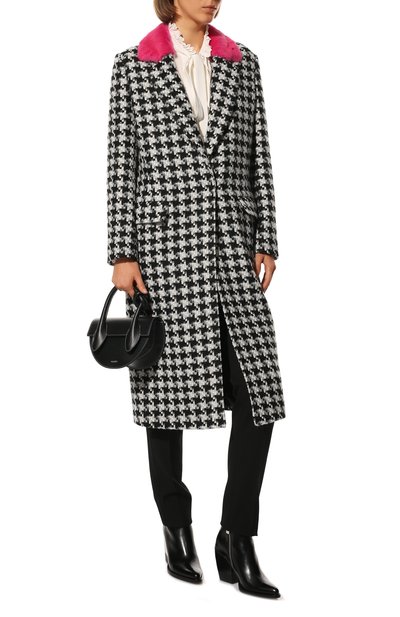 Пальто из шерсти и кашемира SEVEN LAB, арт. CMARF tw pepita, фото 2