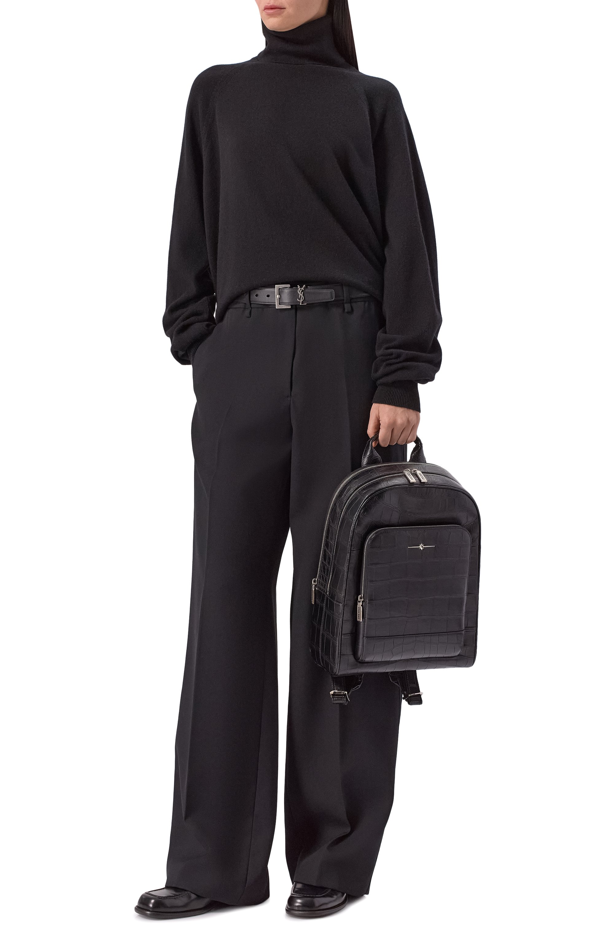 Рюкзак из кожи крокодила AURUS COLLECTION, арт. BP001BKS, фото 7