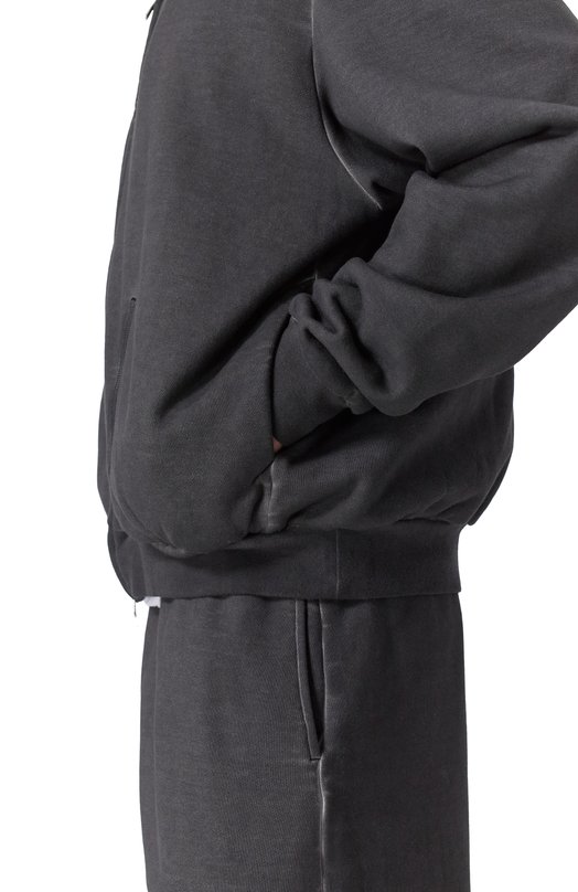 Хлопковая толстовка Attachment VJ52-323 Серый  VJ52-323 Фото 5