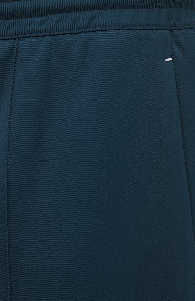 Шерстяные брюки BERLUTI бирюзового цвета по цене 118000 руб., арт. R19TTU71-003, фото 5 Шерстяные брюки BERLUTI, арт. R19TTU71-003, фото 5