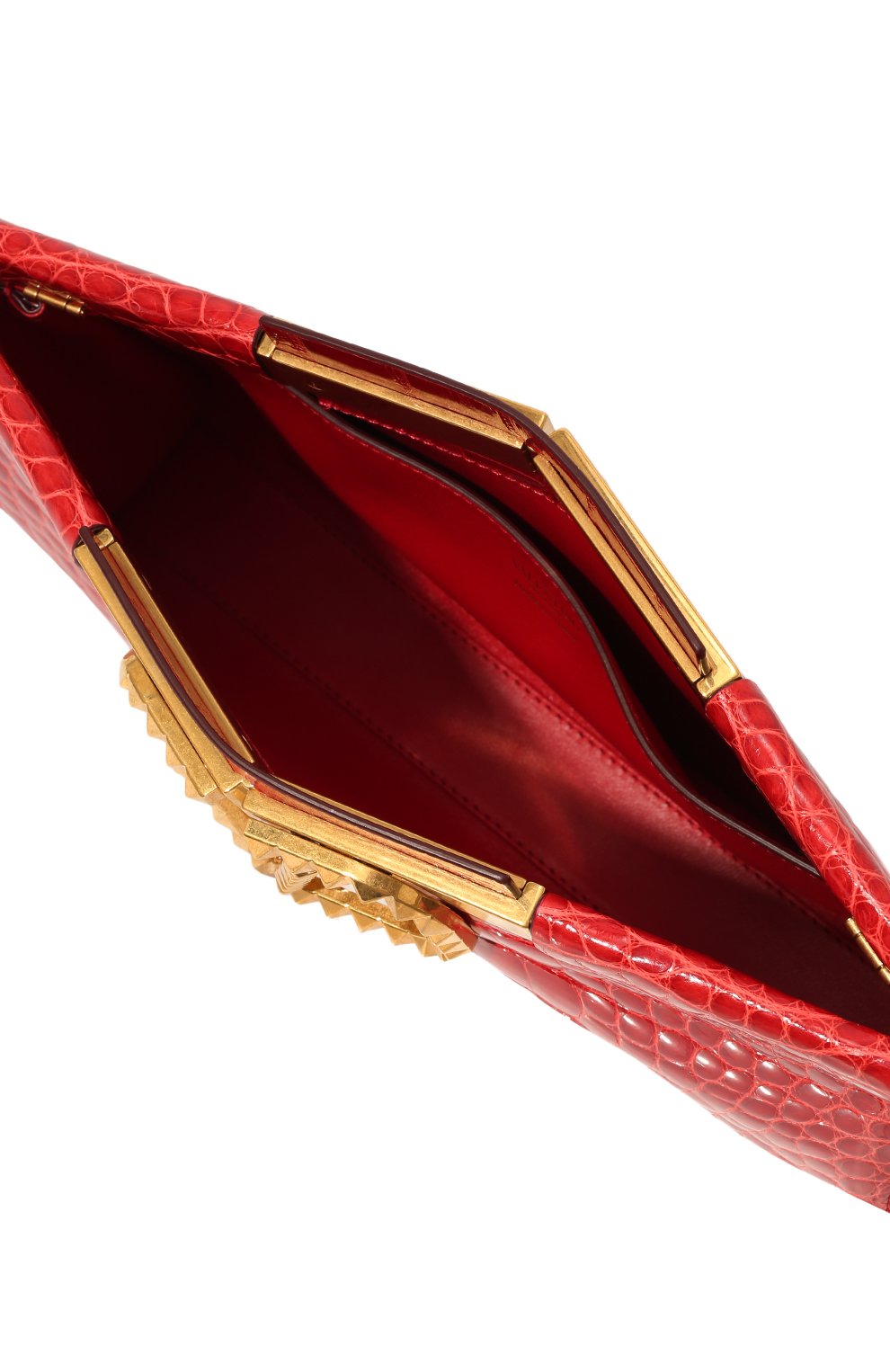 Клатч alcove из кожи аллигатора VALENTINO, арт. XW2B0K01/SUT/AMIS, фото 5