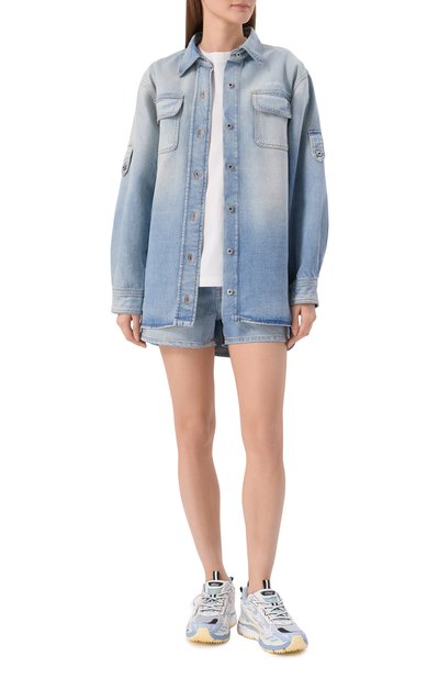 Джинсовая рубашка half arrow OFF-WHITE, арт. 0WYQ006S26DEN002, фото 2