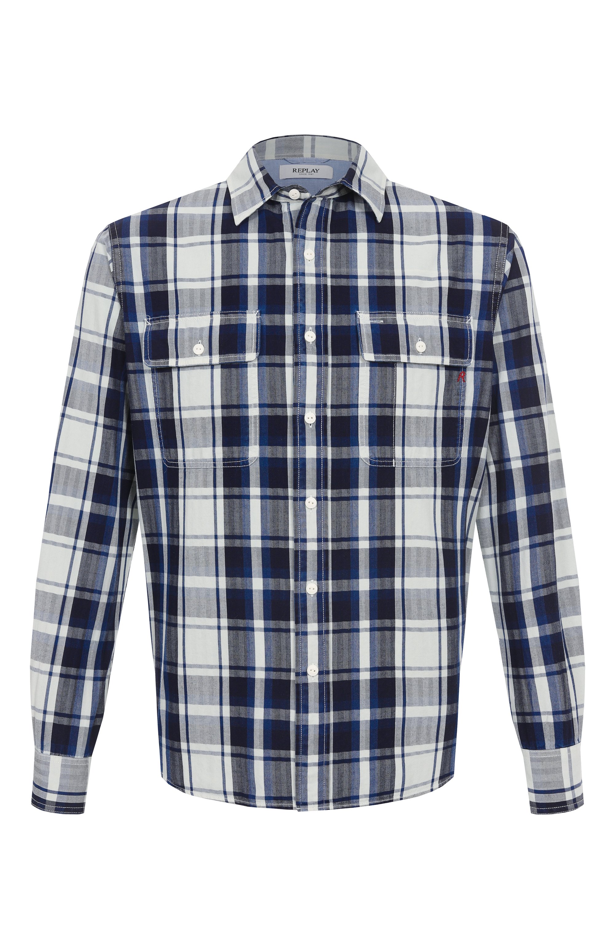 Хлопковая рубашка REPLAY, арт. M4147 .000.52752, фото 1