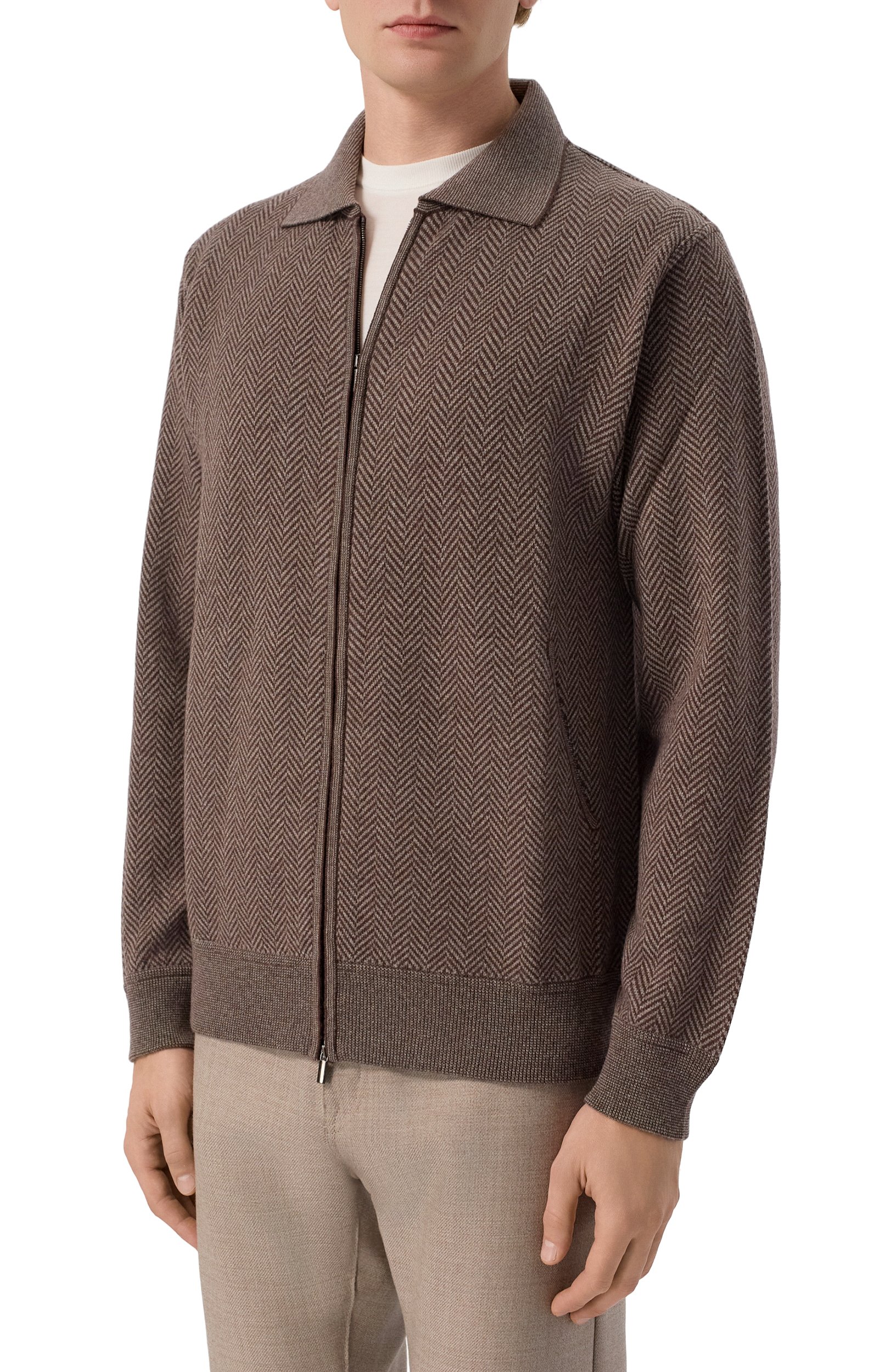 Кардиган из шерсти и кашемира ANDREA CAMPAGNA, арт. FP3MLT/WC12F1, фото 3