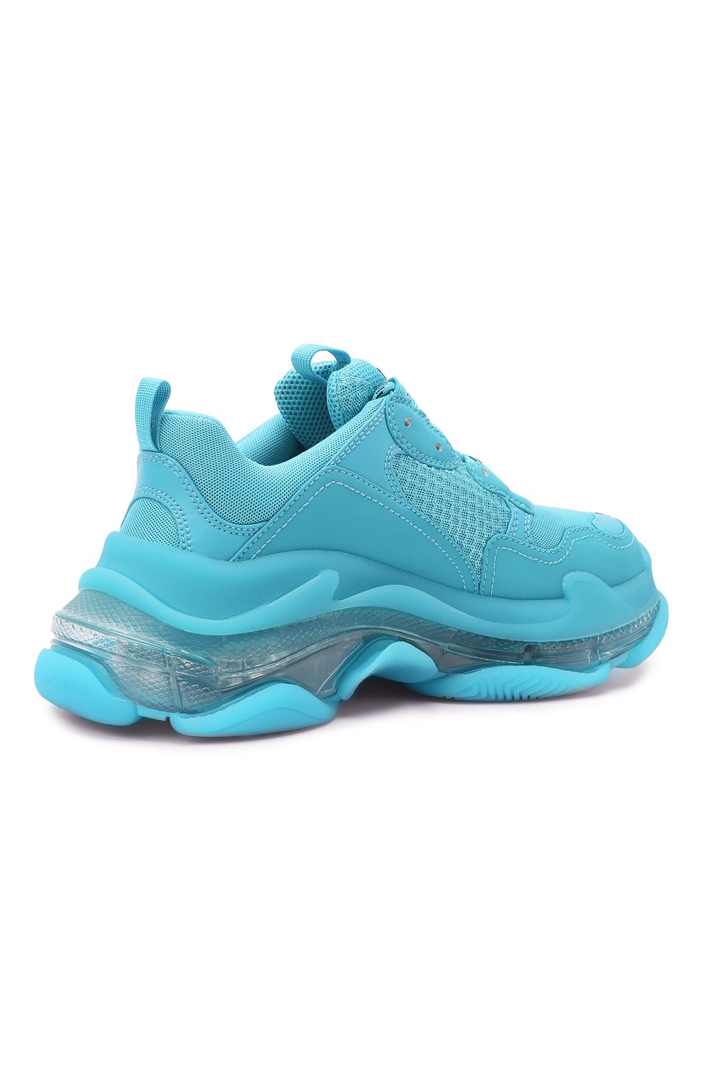 Текстильные кроссовки triple s BALENCIAGA, арт. 544351/W2GA1, фото 4