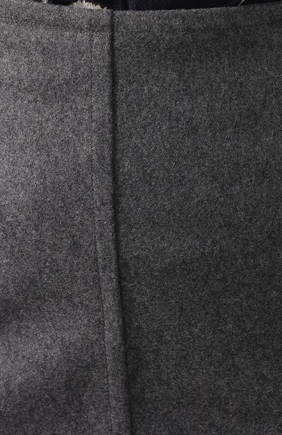 Шерстяная юбка DRIES VAN NOTEN серого цвета по цене 25250 руб., арт. 192-10858-8121, фото 5 Шерстяная юбка DRIES VAN NOTEN, арт. 192-10858-8121, фото 5