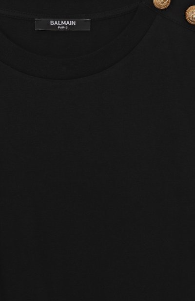 Хлопковое платье BALMAIN, арт. BX1A21, фото 3