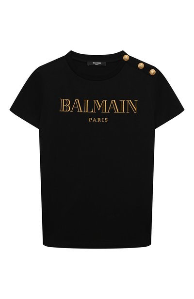 Хлопковая футболка BALMAIN, арт. BV8B91