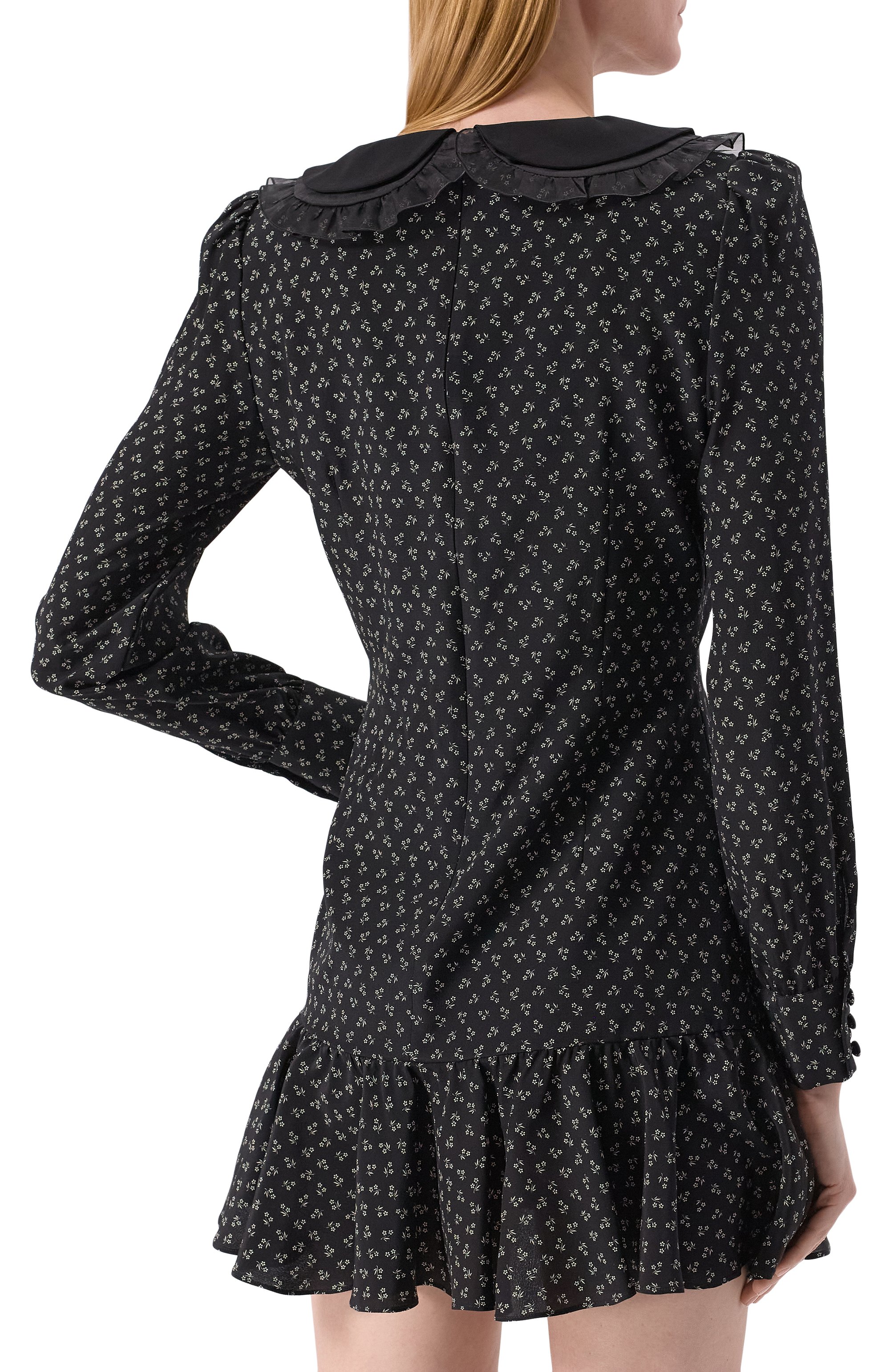 Шелковое платье ALESSANDRA RICH, арт. FABX3991-F4486, фото 4