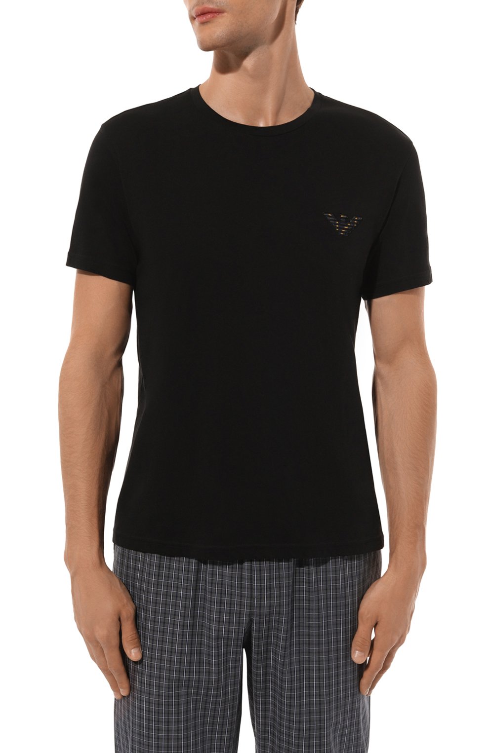 Хлопковая футболка EMPORIO ARMANI, арт. 211818/4R483, фото 3