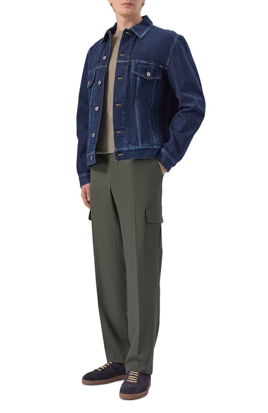 Шерстяные брюки-карго MVST M26.CSM.T412/940 Хаки  M26.CSM.T412/940 Фото 2