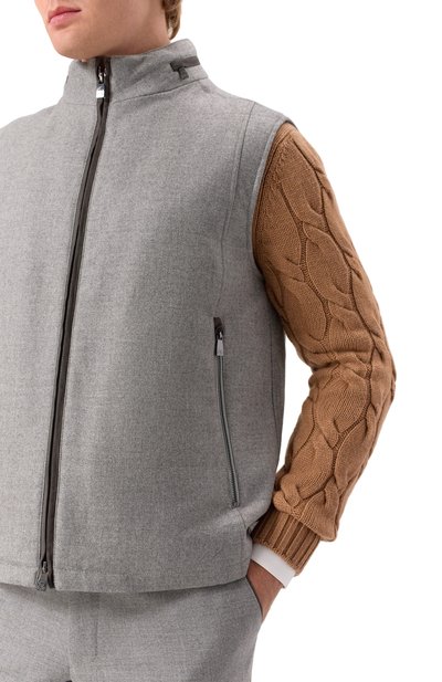 Жилет из шерсти и кашемира CORNELIANI, арт. 94C571-9418267, фото 5