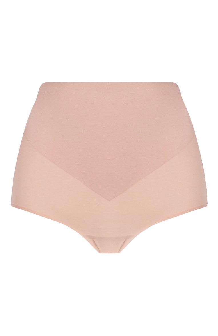 Женские хлопковые трусы с завышенной талией WOLFORD розового цвета, арт. 4W2025 | Фото 1 (Нос: Не проставлено; Материал внешний: Хлопок, Синтетический материал; Автоматизация состава: Проставлено)
