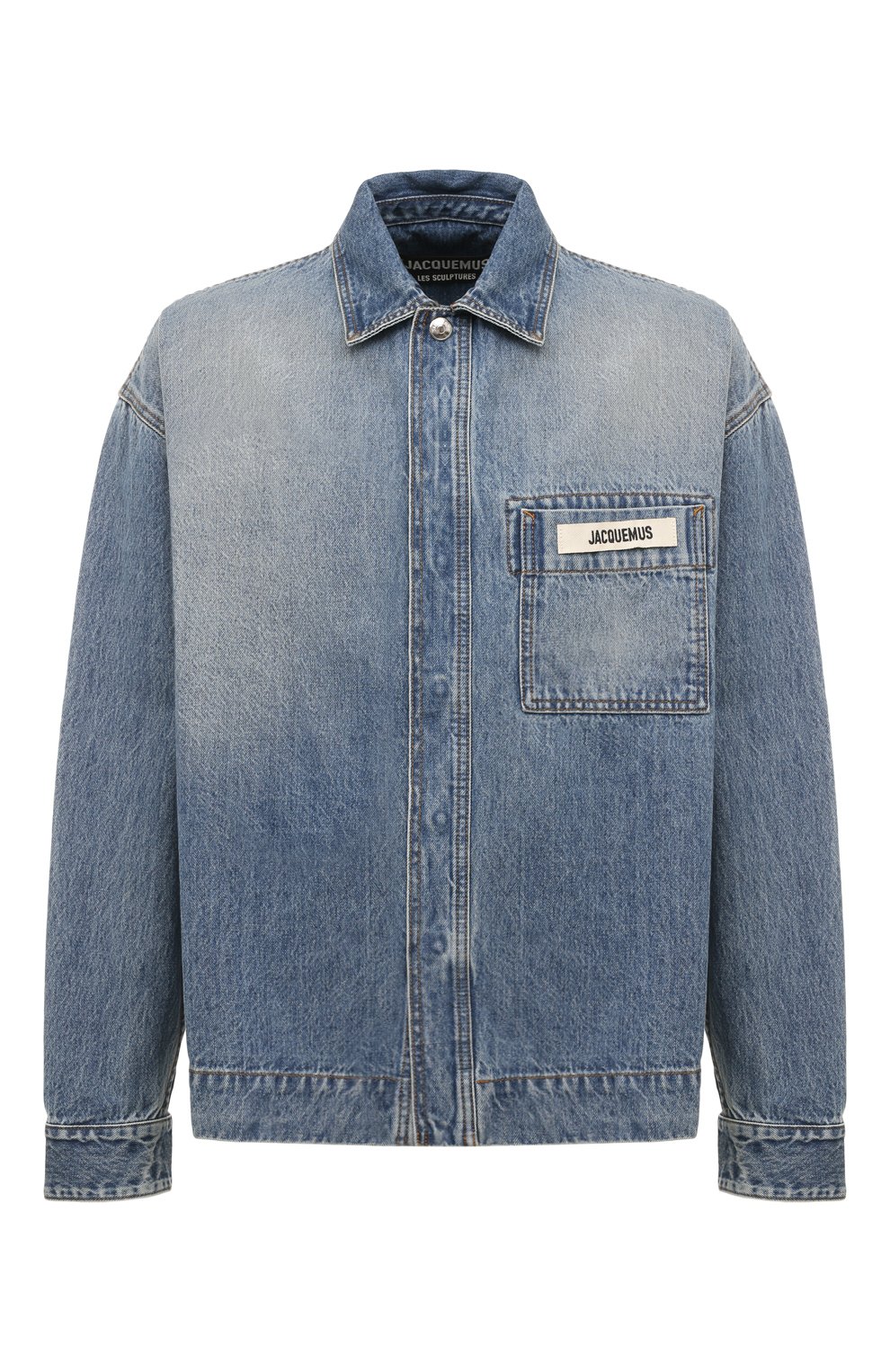 Джинсовая рубашка JACQUEMUS, арт. 24E/245DE033, фото 1