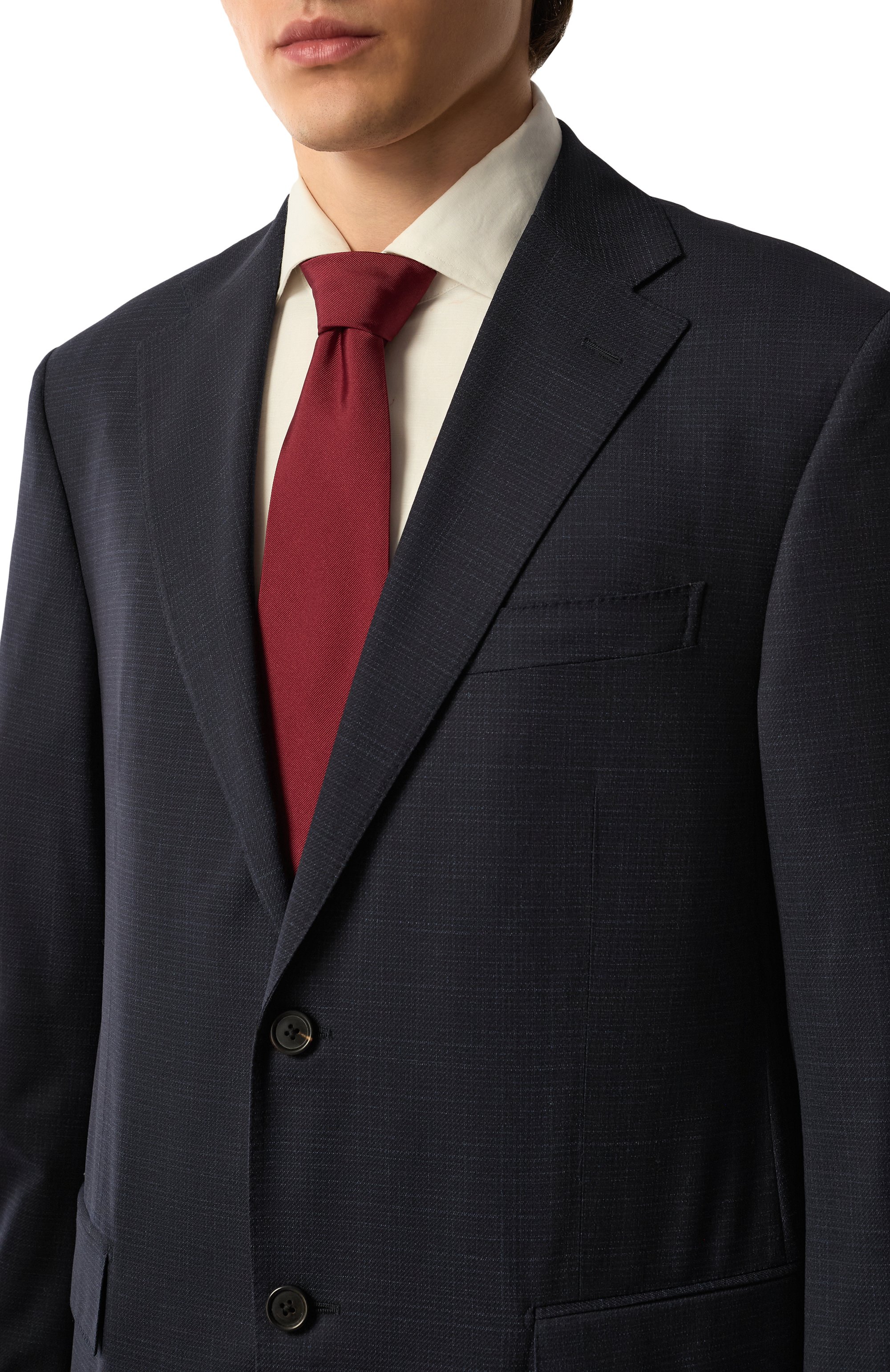 Шелковый галстук CORNELIANI, арт. 25U302-2520300, фото 2