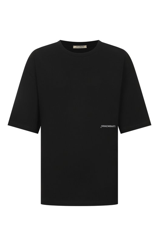 Хлопковая футболка HINNOMINATE HMABW02367 Чёрный HMABW02367