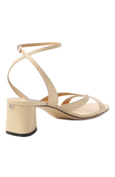 Кожаные босоножки sr pilier 50 SERGIO ROSSI, арт. B11191/MNAN07, фото 5