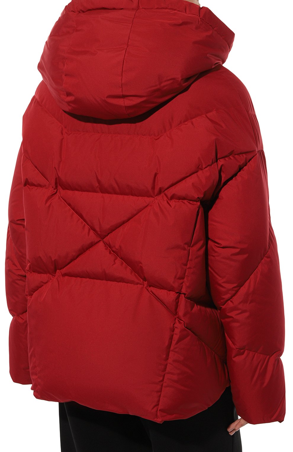 Пуховик KHRISJOY красного цвета по цене 187500 руб., арт. KWF24R0601/PS0001, фото 4 Пуховик KHRISJOY, арт. KWF24R0601/PS0001, фото 4